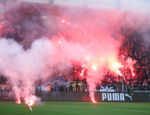 Pyrotechnics on the pitch – why football needs a better defence